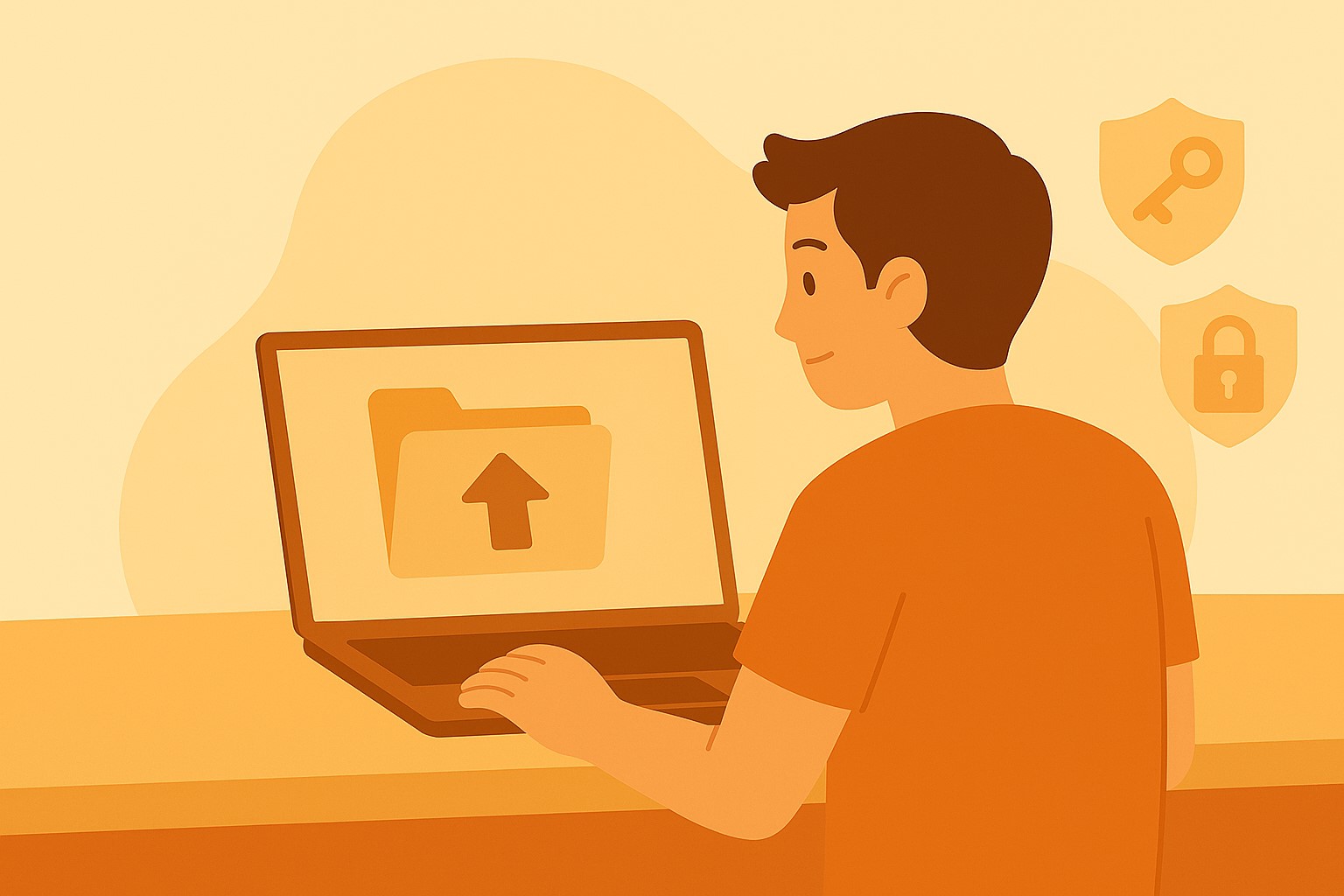 Upload or encrypt content