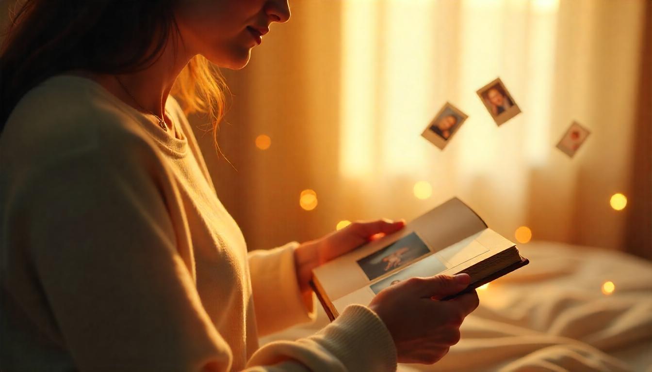 A heartfelt scene symbolizing cherished memories